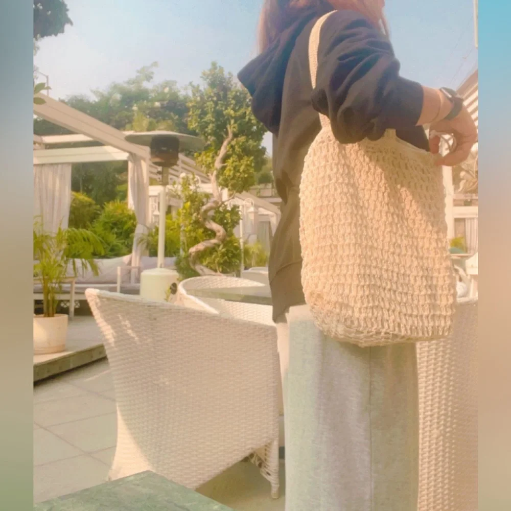 Hand-crafted* Jute tote bag - Picture 1 of 11